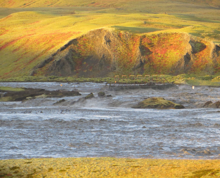 Skaftárhlaup 2015. Ljósmyndari Sigurður Bergmann Jónasson.