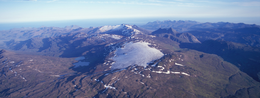 Hofsjökull eystri, séður úr lofti 16. ágúst, 2006. Ljósm. Snævarr Guðmundsson