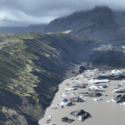 Kvíármýrarkambur og Kvíárjökull